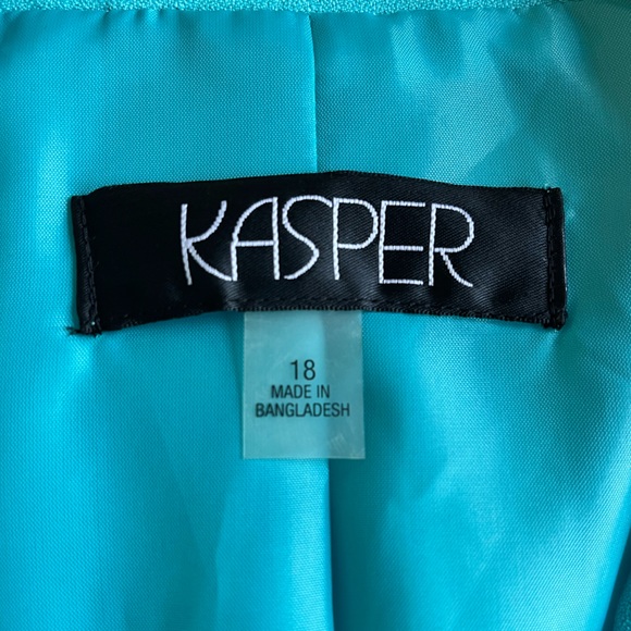 NWT Kasper blue jacket/blazer. - Picture 3 of 7